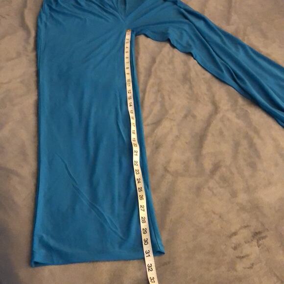 Antthony Originals 2pc Knit Top & Pants Woman Size Small Print Top Lace Inset - Picture 8 of 14